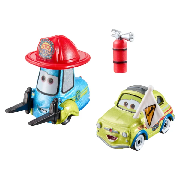CARS RACE & RESCUE CAR WITH ACCESSORIES GUIDO & LUIGI