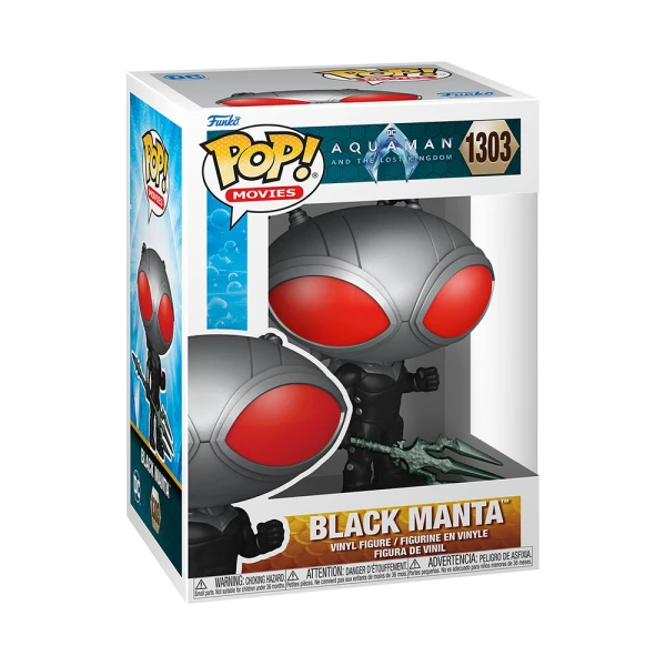 FUNKO POP! MOVIES AQUAMAN AND THE LOST KINGDOM ΦΙΓΟΥΡΑ ΒΙΝΥΛΙΟΥ BLACK MANTA 1303