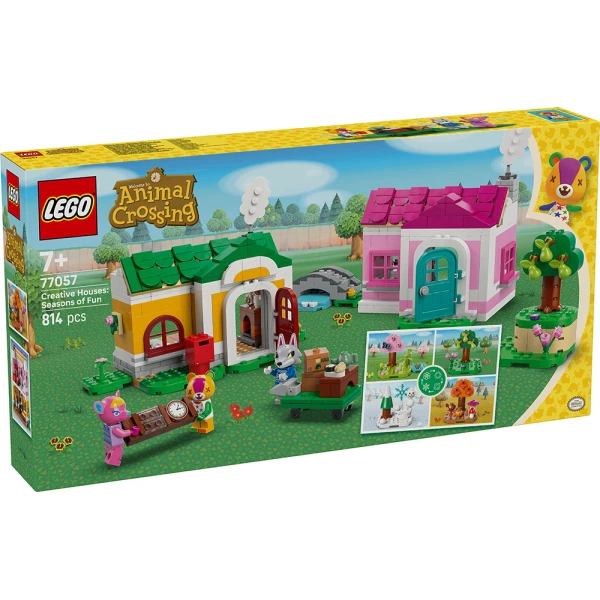 LEGO® ANIMAL CROSSING™ ΔΗΜΙΟΥΡΓΙΚΑ ΣΠΙΤΙΑ: ΕΠΟΧΕΣ ΔΙΑΣΚΕΔΑΣΗΣ