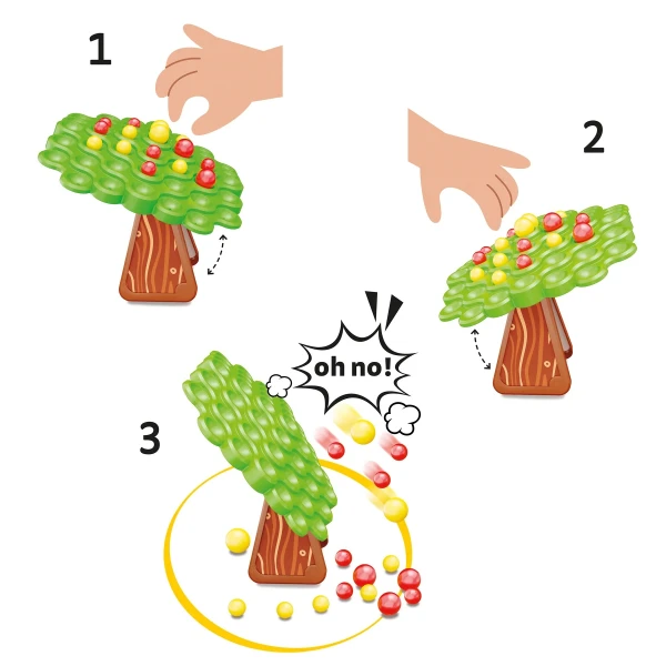 QUERCETTI BALANCE BOARD GAME STAY APPLE