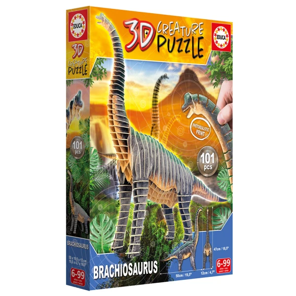 EDUCA 3D ΠΑΖΛ CREATURE 101 τεμ. BRACHIOSAURUS