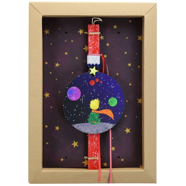 SYNCHRONIA HANDMADE CANDLE 30 cm DREAMING RED
