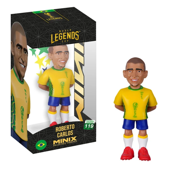 MINIX LEGENDS WORLD CUP ΒΡΑΖΙΛΙΑ ΦΙΓΟΥΡΑ 12 cm ROBERTO CARLOS