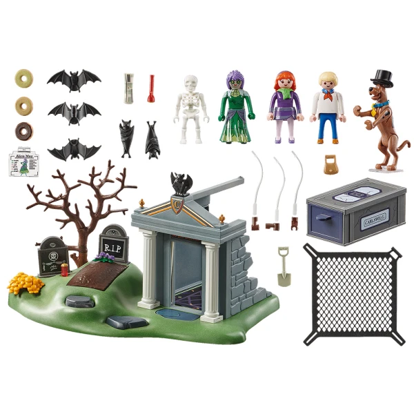PLAYMOBIL SCOOBY_DOO! ΠΕΡΙΠΕΤΕΙΑ ΣΤΟ ΝΕΚΡΟΤΑΦΕΙΟ