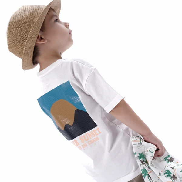 ENERGIERS BOY\'S BLOUSE ECRU
