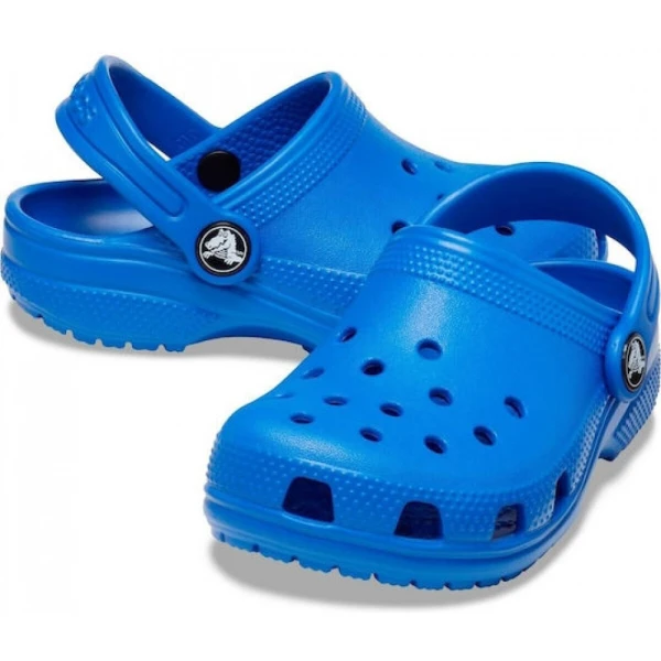 CROCS CLASSIC CLOG T BLUE BOLT