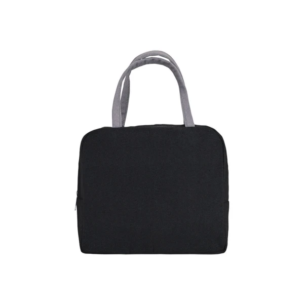 ESTIA HOME ART INSULATED LUNCH BAG HOMELY 6L - MIDNIGHT BLACK
