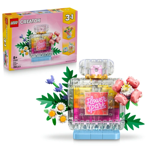 LEGO® CREATOR 3IN1 DECOR WITH FLOWERS - PERFUME BOTTLE