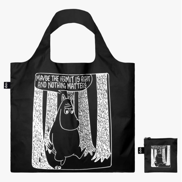 LOQI ΤΣΑΝΤΑ TOTE ΑΝΑΚΥΚΛΩΜΕΝΗ - MOOMIN COMIC ADVENTURES