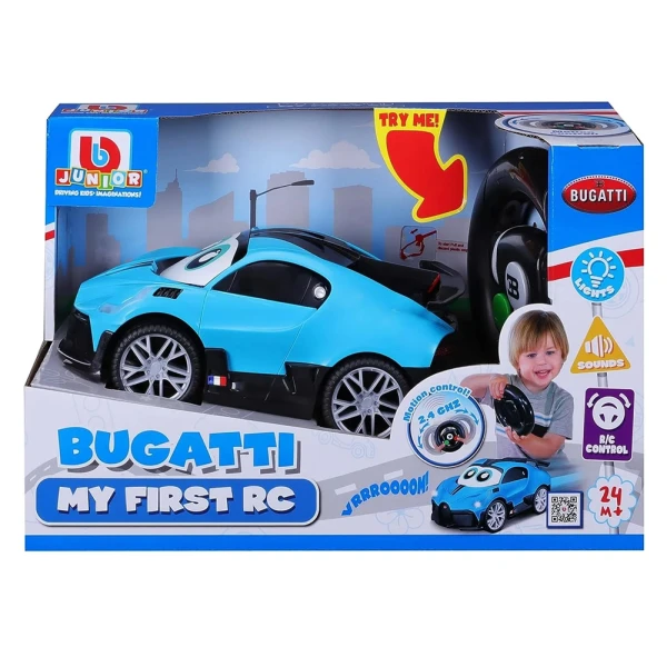 BURAGO RC CAR MY FIRST RC BUGATTI DIVO