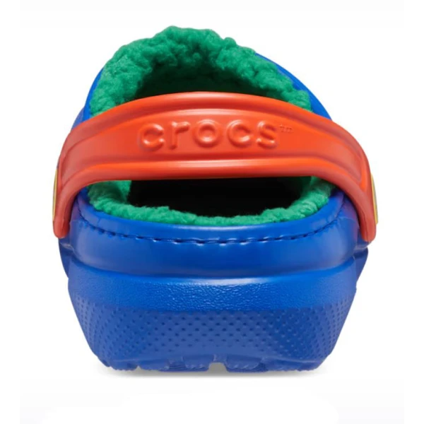 CROCS CLASSIC LINED CLOG K BLUE BOLT/MULTI