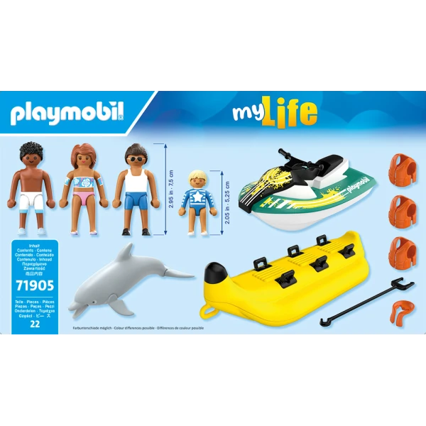 PLAYMOBIL MY LIFE BANANA BOAT TRIP