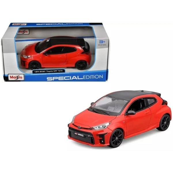 MAISTO 1:24 SPECIAL EDITION 2021 TOYOTA GR YARIS RED