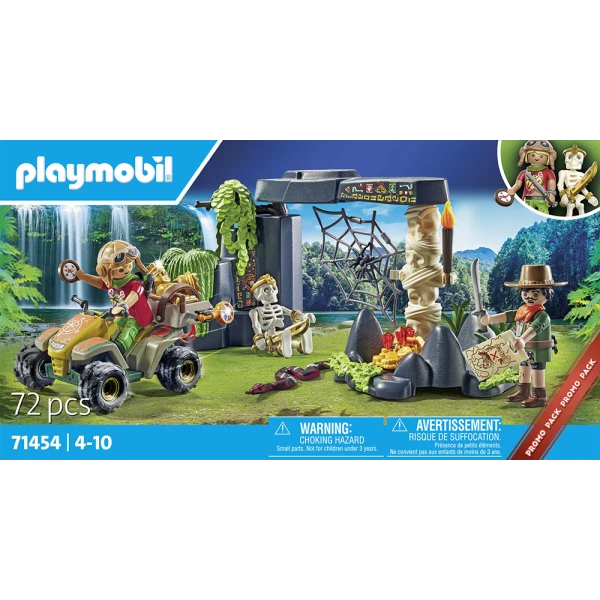 PLAYMOBIL DINOS ΚΥΝΗΓΙ ΘΗΣΑΥΡΟΥ ΣΤΗΝ ΖΟΥΓΚΛΑ