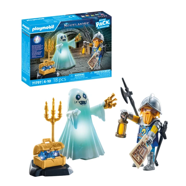 PLAYMOBIL NOVELMORE STARTER PACK GHOST AND NOVELMORE KNIGHT