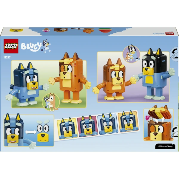 LEGO® BLUEY BRICK-BUILT BLUEY FAMILY