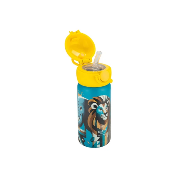 ESTIA HOME ART KIDS THERMAL TRAVEL WONDER BOTTLE 350ml - JUNGLE