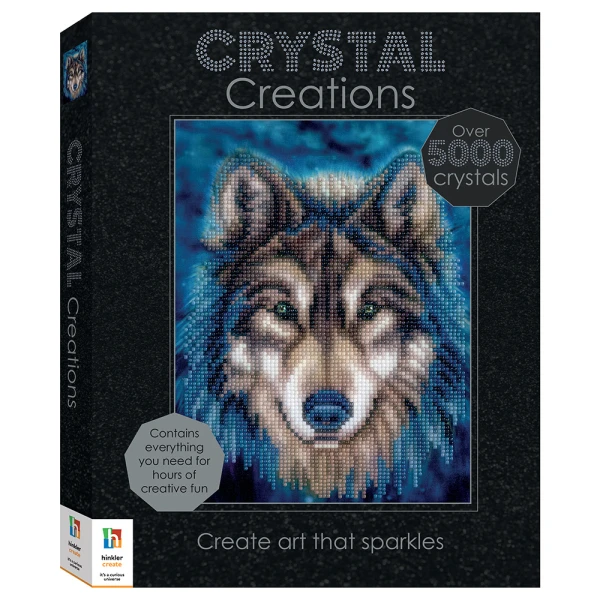 HINKLER CRYSTAL CREATIONS WINTER WOLF