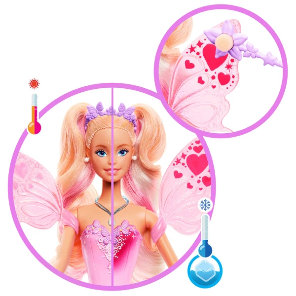 BARBIE FANTASTICAL ΚΟΥΚΛΑ ΝΕΡΑΪΔΑ COLOR CHANGE