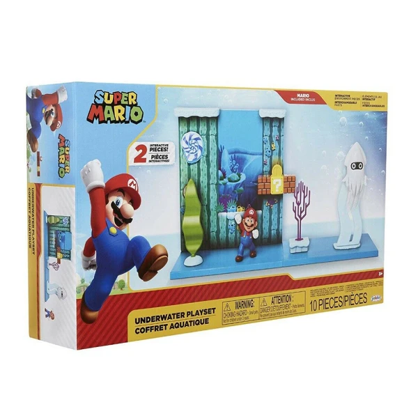 SUPER MARIO UNDERWATER PLAY SET