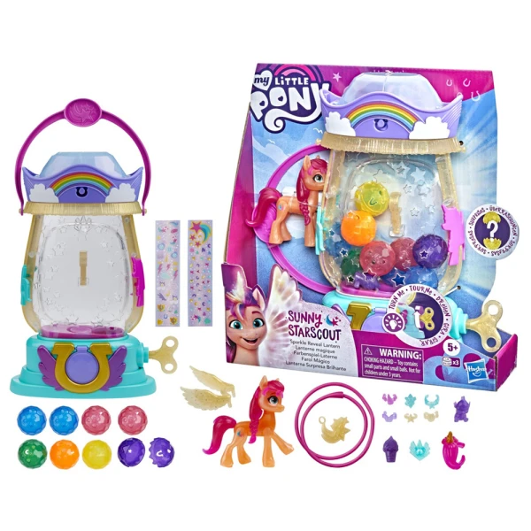 MY LITTLE PONY: A NEW GENERATİON SPARKLE REVEAL LANTERN SUNNY STARSCOUT 