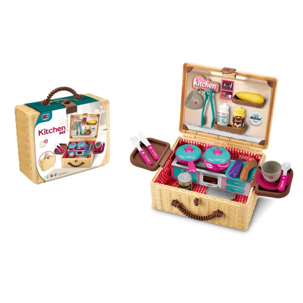 PICNIC CASE WITH KITCHEN SET