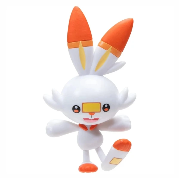 POKEMON CLIP N GO POKE BALL WITH BELT W12 SCORBUNNY