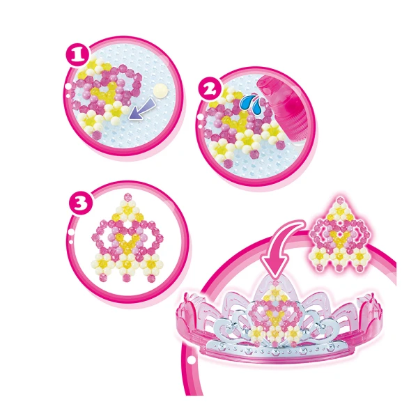 AQUABEADS: PRINCESS TIARA SET 31604