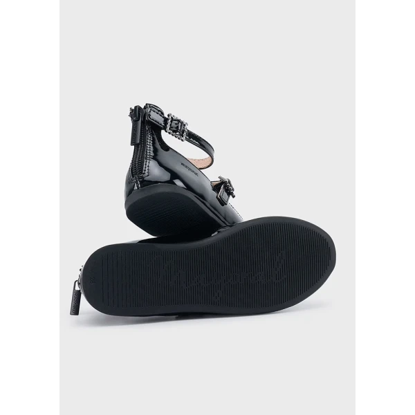 MAYORAL FLATS BUCKLES BLACK 