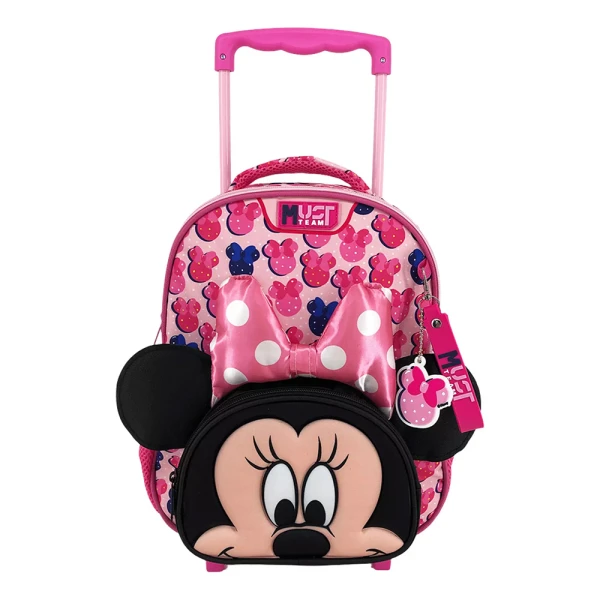 MUST TEAM ΤΣΑΝΤΑ TROLLEY ΝΗΠΙΟΥ 27Χ10Χ31 εκ. 2 ΘΗΚΕΣ MINNIE MOUSE