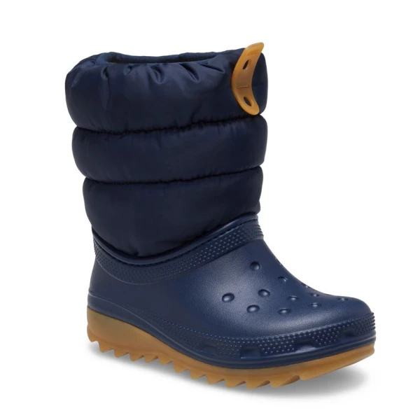 CROCS CLASSIC NEO PUFF BOOT K NAVY-GUM
