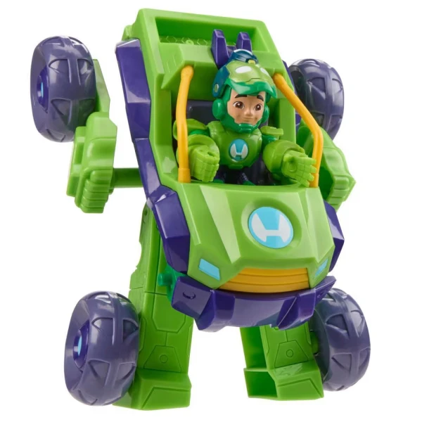 MARVEL IRON MAN AND HIS AWESOME FRIENDS HULK VEHICLE AND FIGURE