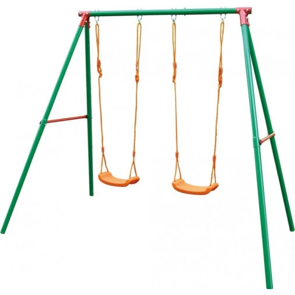 DOUBLE METAL SWING WITH 2 SIMPLE SWINGS