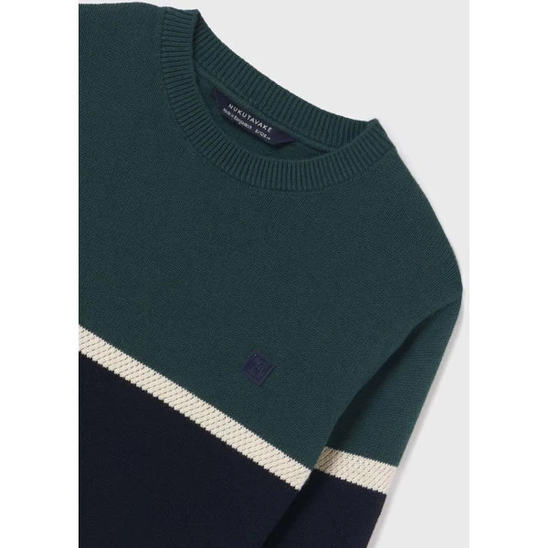 MAYORAL JERSEY BLOCKING MINT DARK