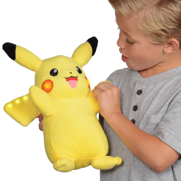 POKEMON PIKACHU PLUSH 25cm WITH LIGHT AND SOUND