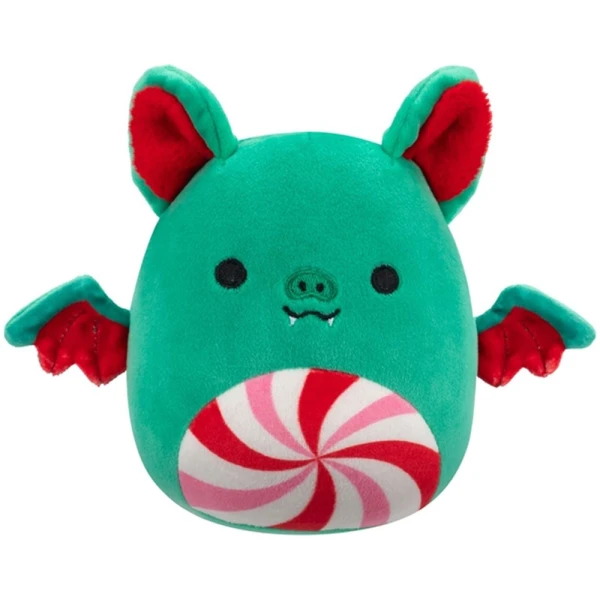 SQUISHMALLOWS XMAS ΛΟΥΤΡΙΝΟ 13 εκ. - RICARDO THE PERRERMINT BAT