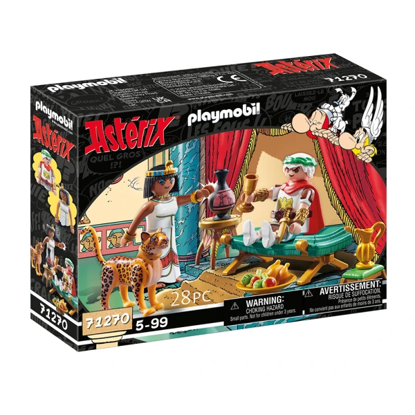 PLAYMOBIL ASTERIX ΚΑΙΣΑΡΑΣ ΚΑΙ ΚΛΕΟΠΑΤΡΑ