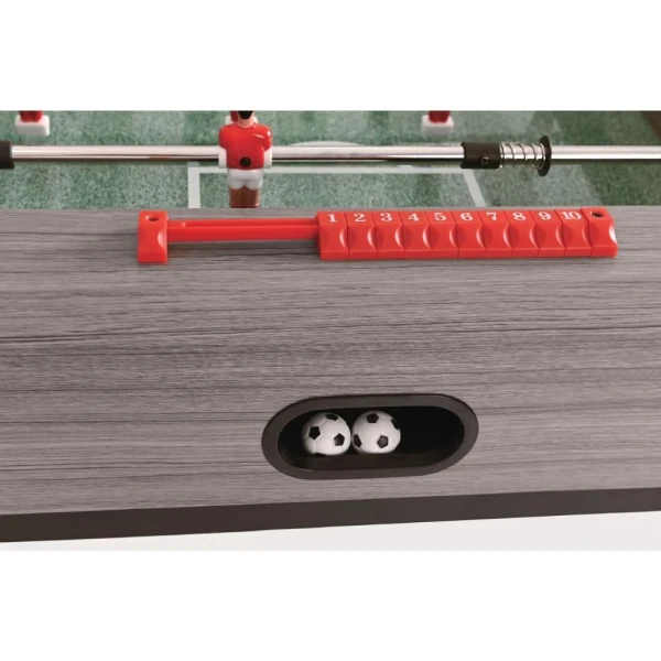 GARLANDO F-ZERO GREY OAK FOOTBALL WITH TELESCOPIC RODS
