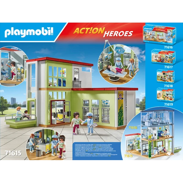 PLAYMOBIL ACTION HEROES ΙΑΤΡΙΚΟ ΚΕΝΤΡΟ