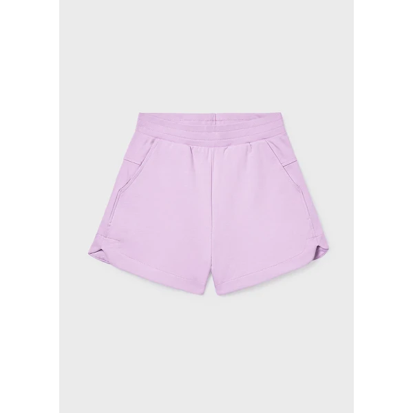 MAYORAL SHORTS FLEECE BASIC LILAC 