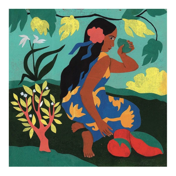 DJECO INSPIRED BY ΖΩΓΡΑΦΙΚΗ ΑΚΟΥΑΡΕΛΑ GAUGIN ΠΟΛΥΝΗΣΙΑ