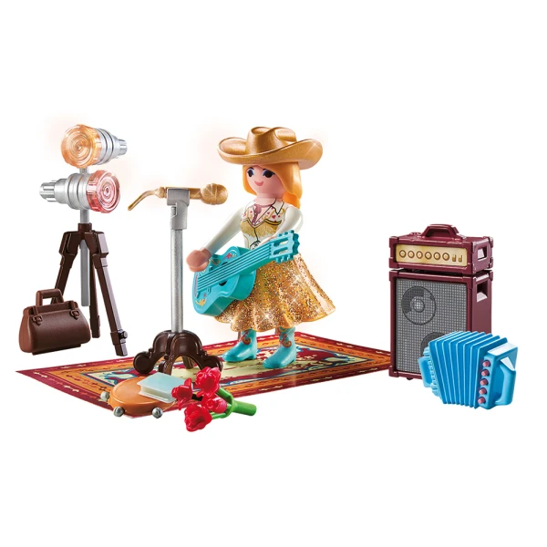 PLAYMOBIL FAMILY FUN GIFT SET ΤΡΑΓΟΥΔΙΣΤΡΙΑ COUNTRY ΜΟΥΣΙΚΗΣ