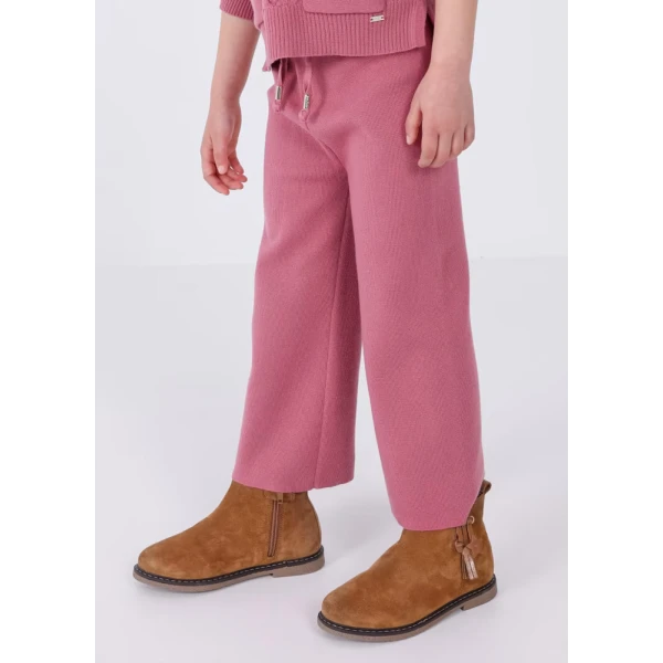 MAYORAL SET TROUSERS KNITTED ORCHID