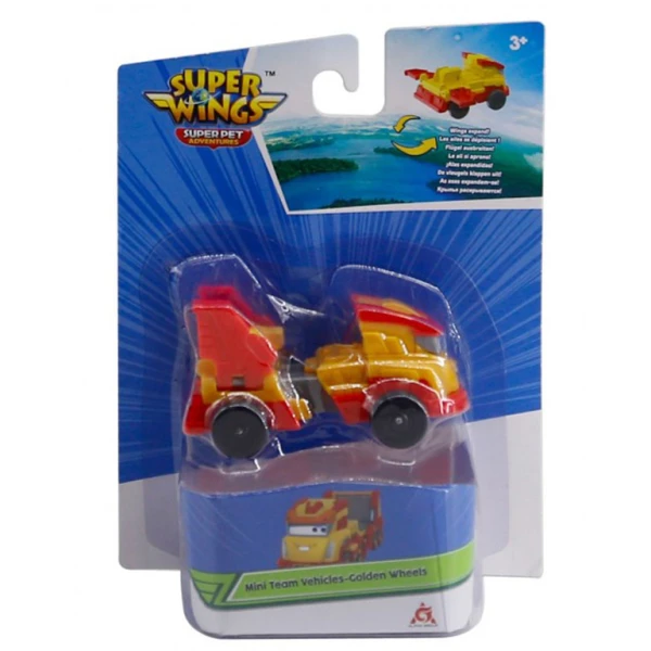 SUPER WINGS SUPER PET MINI ΟΧΗΜΑ - GOLDEN WHEELS