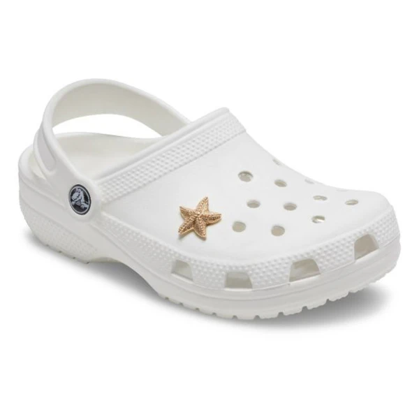 CROCS CHARM GOLD STAR FISH