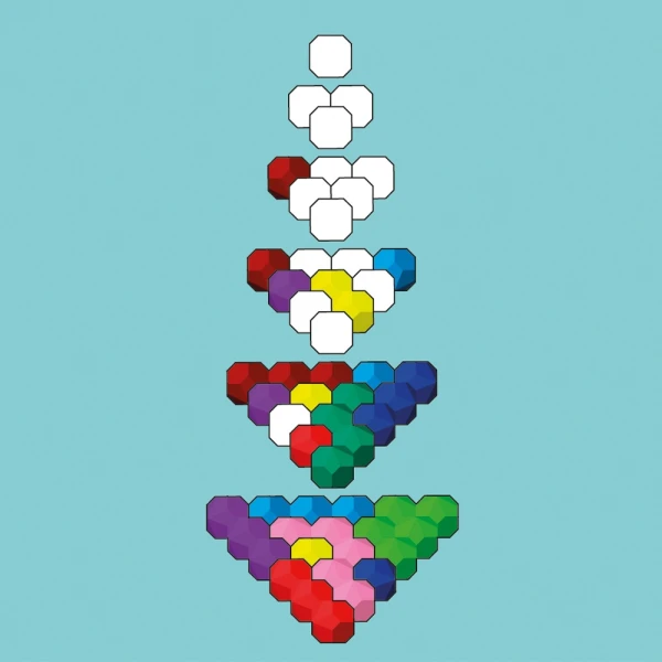 SMARTGAMES BOARD GAME IQ SIX PRO (120 CHALLENGES)
