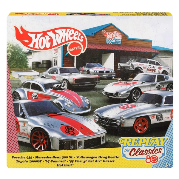 HOT WHEELS ΑΥΤΟΚΙΝΗΤΑΚΙΑ MATTEL 80 ΧΡΟΝΙΑ - ΣΕΤ ΤΩΝ 7