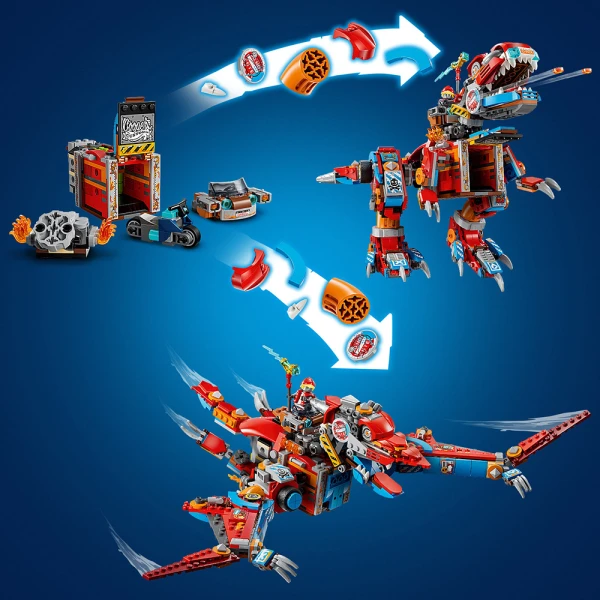 LEGO® DREAMZZZ™ COOPERʼS ROBOT DINOSAUR C-REX