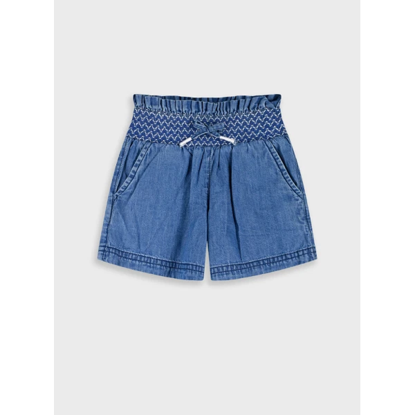 ENERGIERS SHORTS GIRL BEBE BLUE DENIM