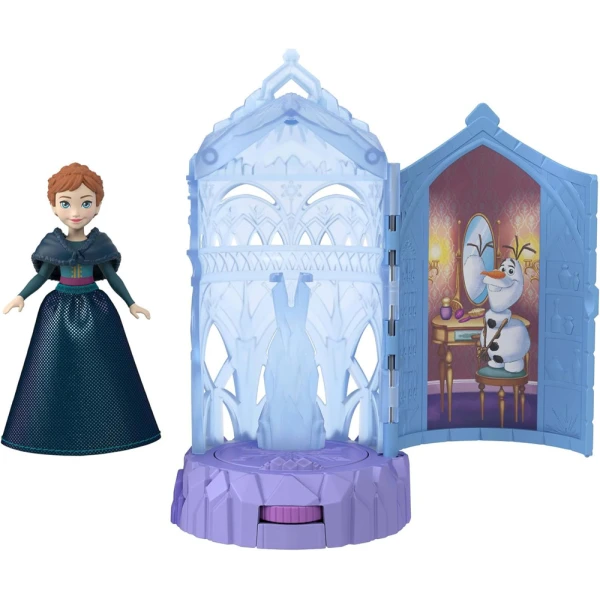 DISNEY FROZEN REVEAL - MINI SURPRISE DOLL AND SMALL CASTLE PLAYSET